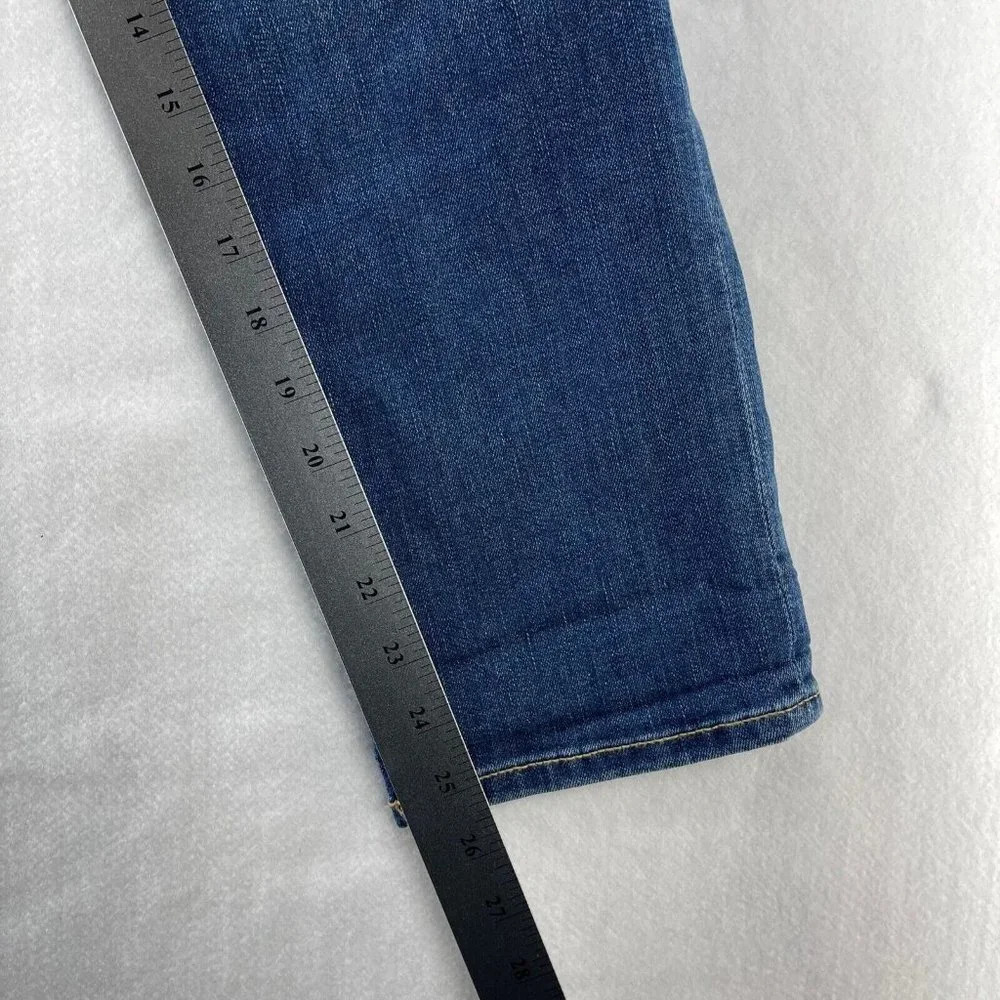 Old Navy Maternity Jeans Women's Size 4 Front Low Panel Skinny Denim Blue - Picture 9 of 9